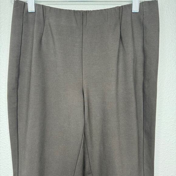 J. Jill Ponte Slim Leg Sz Small/Petite Brown Pants Slacks Trousers - Picture 2 of 10